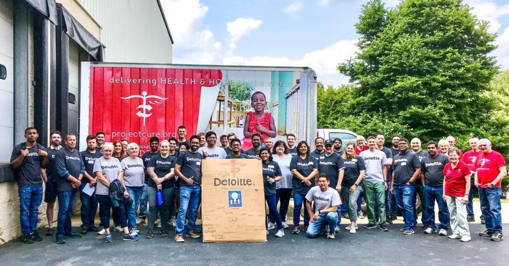 Deloitte Volunteers